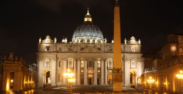 Vatican at night Vatican at night