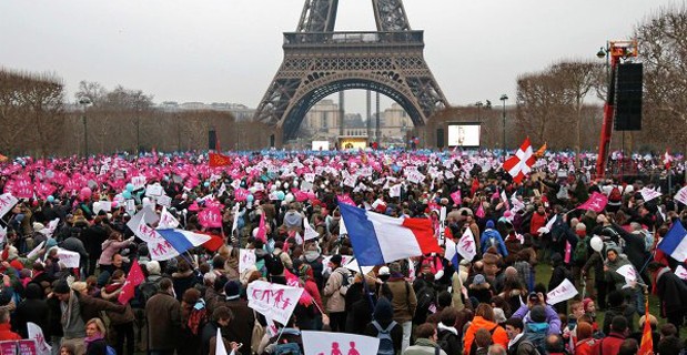 Marriage March in Paris