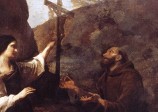St. Francis Marrying Poverty 1633 Andrea Sacchi