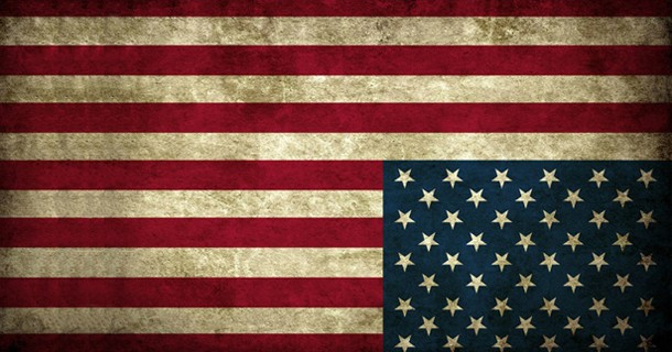 U.S. flag distress