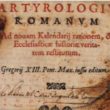 Roman Martyrology